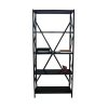 4 Raflı Metal Kitaplık 120 cm renk Seçenekli