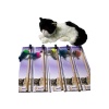 BUFFER® Peluş Oyuncaklı Tahta Saplı Eğlenceli Uzayabılen Kedi Oyun Oltası 2 Ad