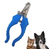 BUFFER® Evcil Hayvan Kedi ve Köpek Paslanmaz Çelik Yaylı Tırnak Makası ve Düzeltme