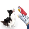 BUFFER® Kedi Köpek Yıkama Tüy Açıcı Düğüm Çözücü Plastik Tımar Masaj Eldiveni El Fırçası