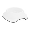 BUFFER® Silikon Kaydırmaz Taban Plastik Kedi ve Köpek Mama ve Su Kabı 2 Li