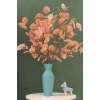 BUFFER® 100 cm Dekoratif Dallı Sedef Ağacı Çiçeği Yapay Sahte Süs Bitkisi