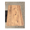 Mermer Desenli Gri Katlanır Balkon Masası - 90*60 cm