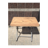Katlanır Balkon Mutfak Masası Gri - 70*109 cm