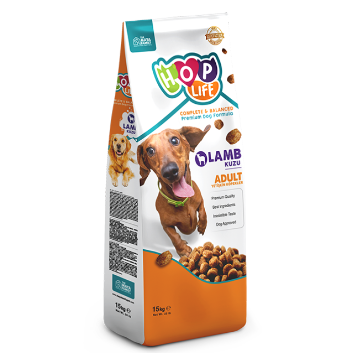 Yetişkin Köpek Maması HOP LIFE DOG - LAMB
