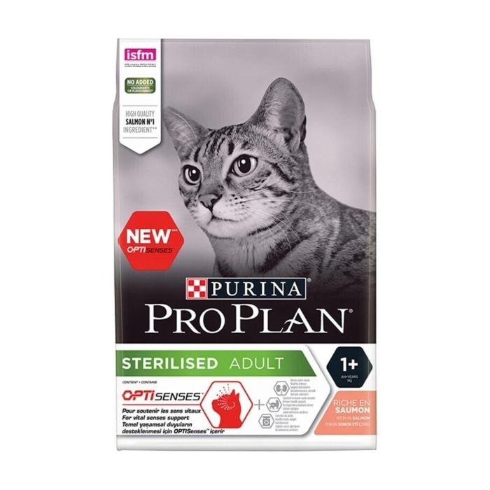 Pro Plan Sterilised Somonlu Kısırlaştırılmış Yetişkin Kedi Maması 10 KG