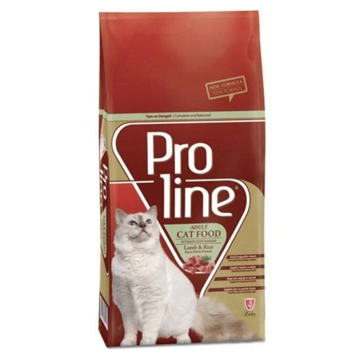 ProLine Kuzu Etli ve Pirinçli Yetişkin Kedi Maması 1.2 Kg