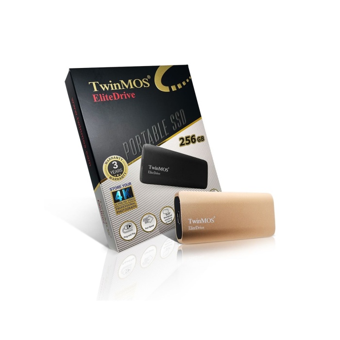 TWINMOS PORTABLE SSD 256GB USB3.2/TYPE-C HARİCİ SSD