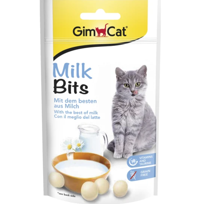 Gimcat Kedi Ödül Tableti Milk Bits Sütlü 40Gr