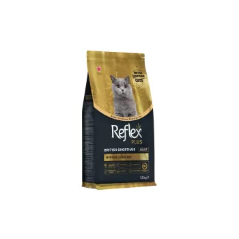 REFLEX PLUS BRİTİSH SHORTHAİR YETİŞKİN KEDİ MAMASI 1.5 KG