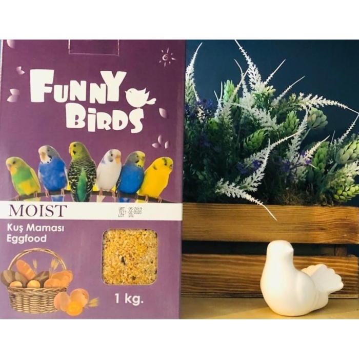 Funny Birds Moist Kuş Maması 1kg