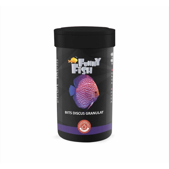FUNNY FİSH BITS DISCUS Granül Balık Yemi 250.ML