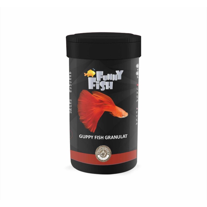 FUNNY FISH GUPPY FISH GRANULAT 250ml 12li