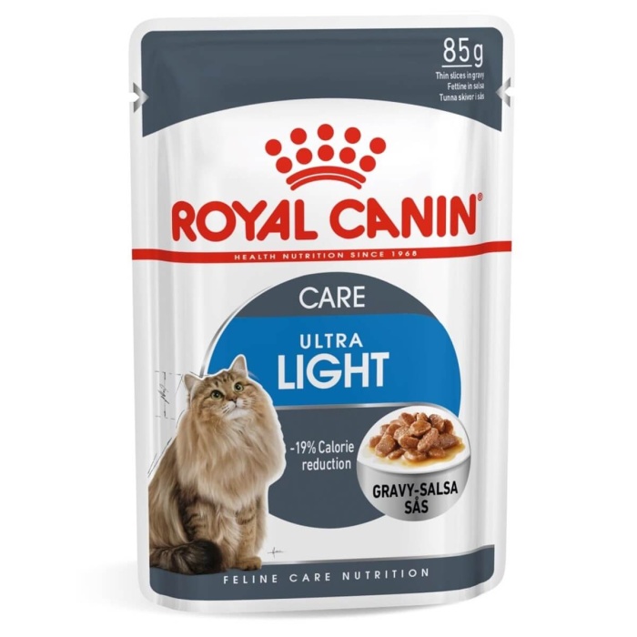 Royal Canin Ultra Light Yetişkin Kedi Konservesi 85g KOLİ (12 ADET)