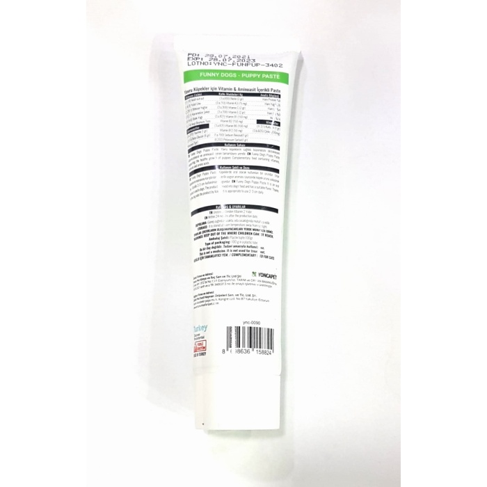 FUNNY DOGS PUPPY PASTE 100GR