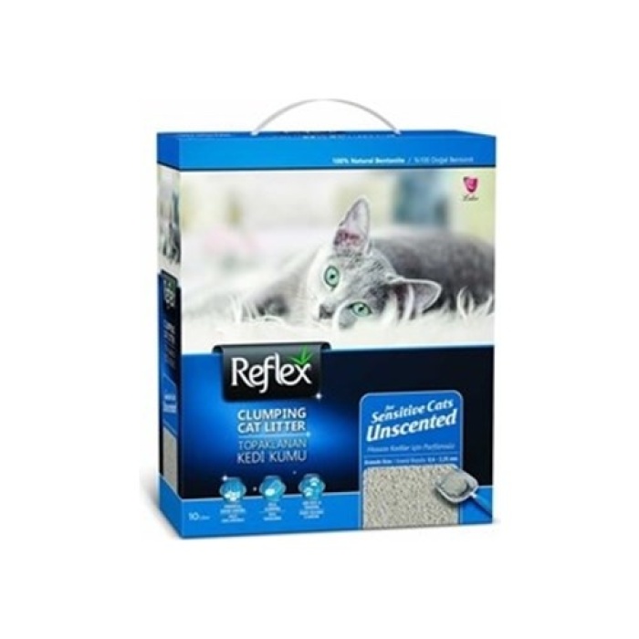 REFLEX KEDİ KUMU 10LT SENSİTİVE NATURAL