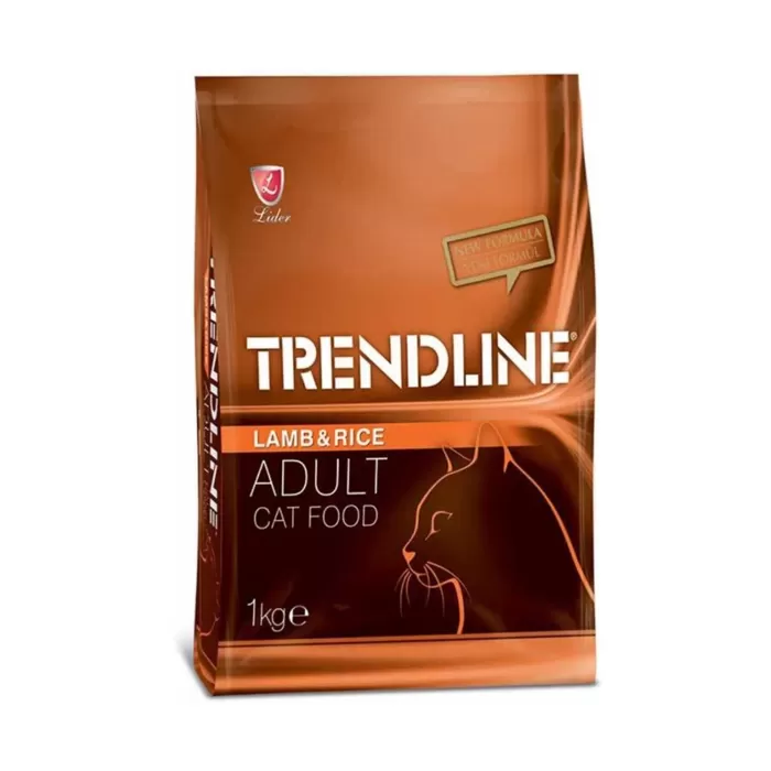 Trendline Kuzu Etli ve Pirinçli Yetişkin Kedi Maması 1 kg