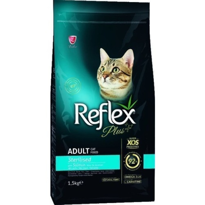 Reflex Plus Sterilised Somonlu Kısırlaştırılmış Yetişkin Kedi Maması 1.5 kg