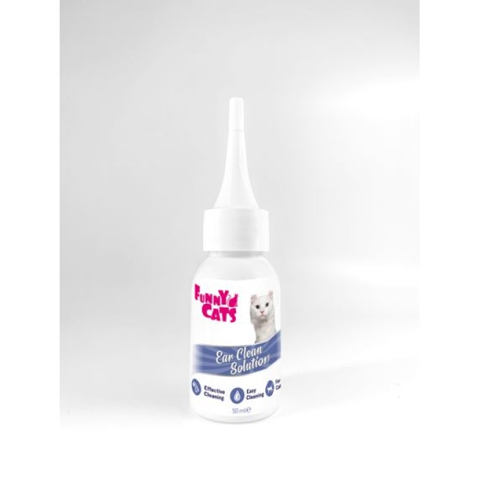 Funny Cats Ear Clean Solutions (50 ml x 6)