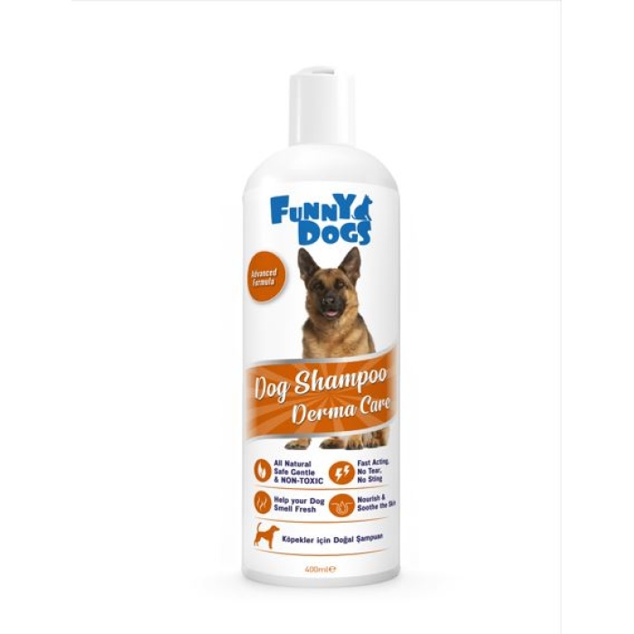 Funny Dogs Derma Care Dog Shampoo (400 ml x20 )