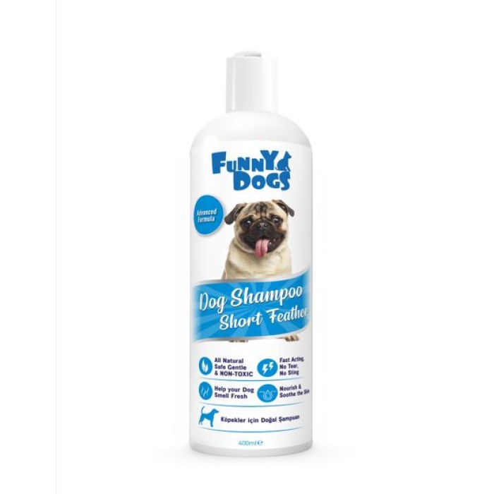 Funny Dogs Short Feather Dog Shampoo (400 ml x20 )