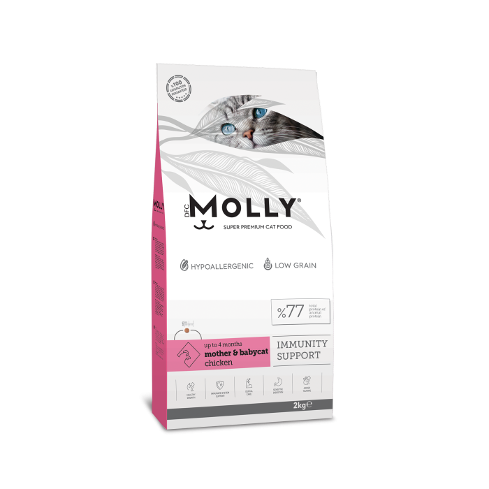 Molly Kıtten Mother & Baby Cat Tavuklu 2 Kg Kedi Maması