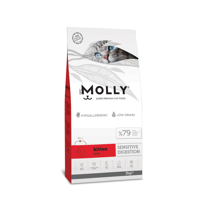 Molly Kıtten Kuzulu 2 Kg Kedi Maması