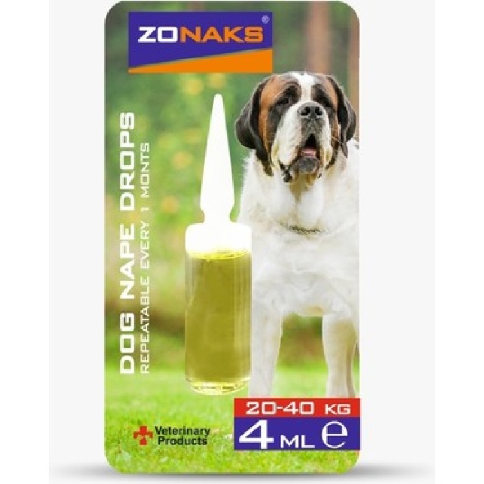 Zonaks Köpekler İçin Ense Damlası 4ML 20-40 Kg (12 X4 ML)