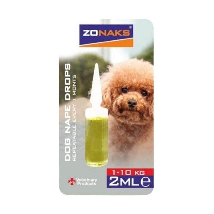 Zonaks Köpekler İçin Ense Damlası 2ML 1-10 Kg (12 X 4 ML)