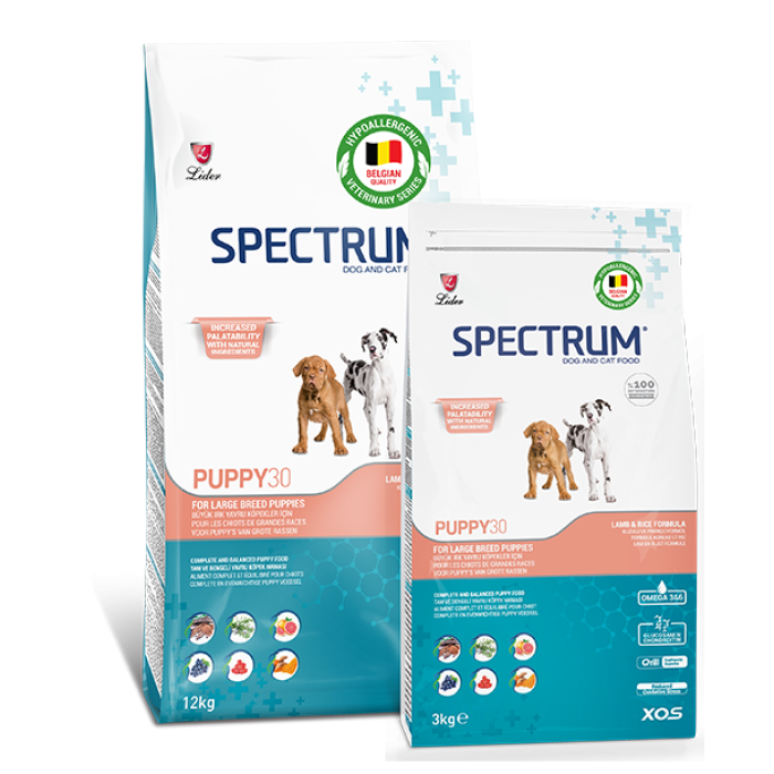 SPECTRUM LARGE BREED PUPPY 30 YAVRU KÖPEK MAMASI 3 KG