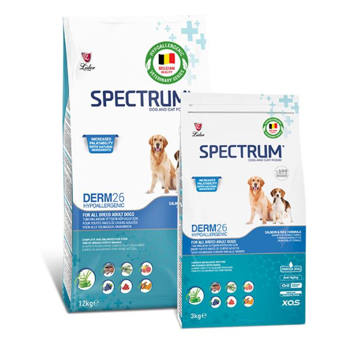 SPECTRUM DERM 26 YETISKIN KÖPEK MAMASI 12 KG