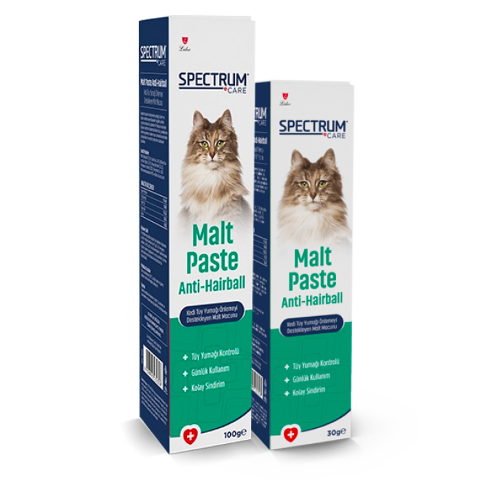 Malt Paste Anti-Hairball Kedi Tüy Yumağı Önlemeyi Destekleyen Malt Macunu 24 X 30 GR