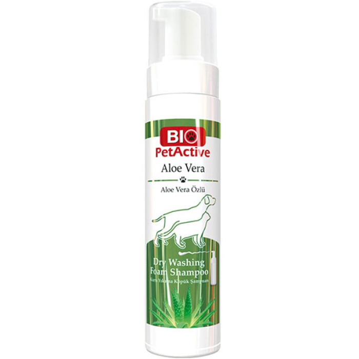 BİO PETACTİVE ALOE VERA KÖPÜK ŞAMPUAN ( 200 ML X 6 ADET )
