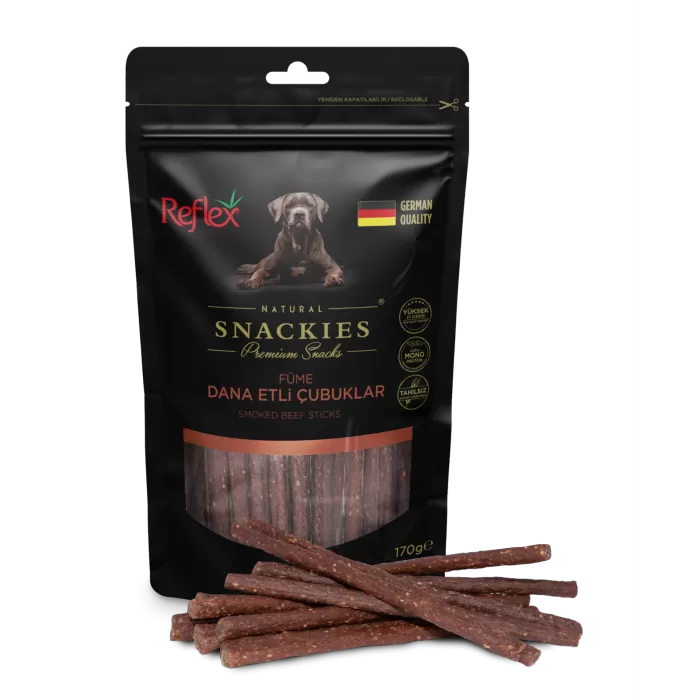 Snackies Füme Dana Etli Çubuklar 170 gr X 16 ADET