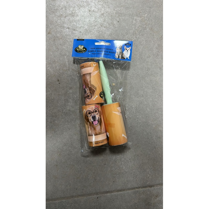 Yapışkanlı Tüy Toz Toplayıcı Rulo Seti 3LÜ 60.YAPRAK