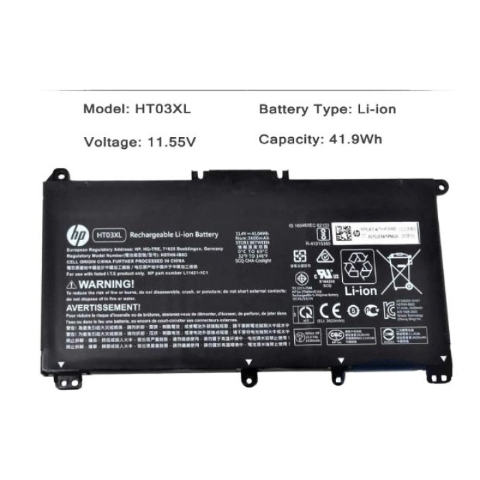 HP 15-da1017nt 5QS92EA Orijinal Batarya Pil 