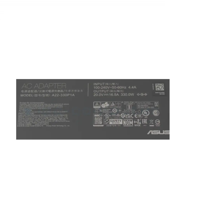 Asus ROG ,Strix ,Scar ADP-330GB BA 20V 16.5A 330W şarj cihazı (adaptör)
