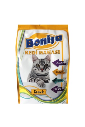 Bonisa Tavuklu Kedi Maması 700 Gr