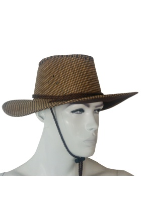 HS-11080 Kovboy Şapka Açık Kahve