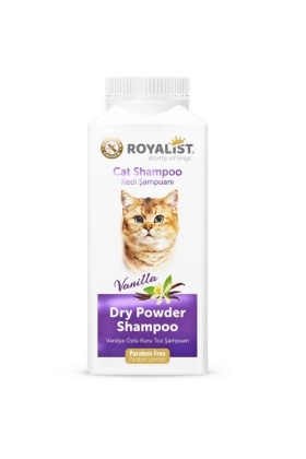 Royalist Kuru Toz Kedi Şampuanı 150 Gr Vanilya Özlü