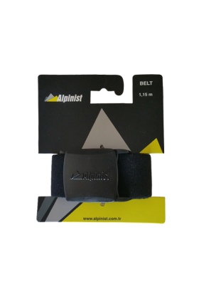 Alpinist Belt Kemer 115 cm Siyah
