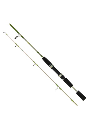 İki Parça Dolgu Olta Kamışı - Pavilion - Yeşil - 120 cm  20/40 gr