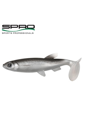 Silikon Sahte Balık Yem - Spro - 8cm - Gümüş (4658-908)