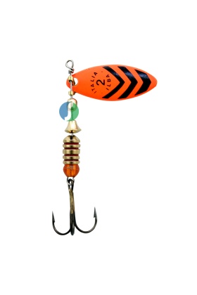 Alabalık Turna Döner Olta Kaşık - Ilba Sergente 58533 - Portakal/Siyah - No:3