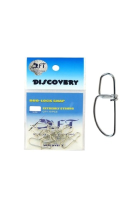 DFT CJS032 Duo Lock Nikel Klips (10lu) No:3