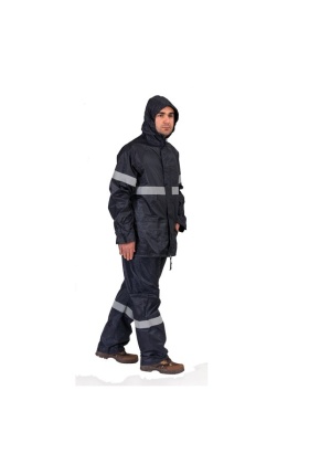 Savage Imperteks Takım Yağmurluk 11010 (Lacivert-Fosforlu) XXL