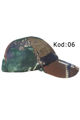 HS-11141 Desenli Şapka Kod:06
