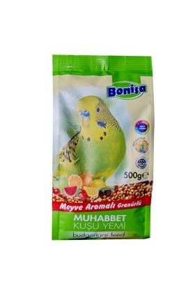 Bonisa Meyve Aromalı Muhabbet Kuş Yemi 500 Gr