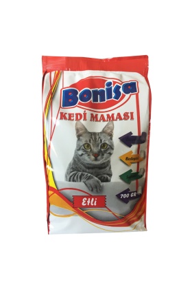 Bonisa Etli Kedi Maması 700 Gr