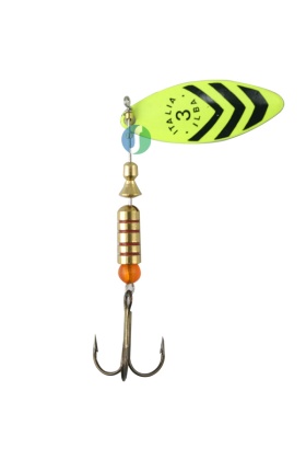 Alabalık Turna Döner Olta Kaşık - Ilba Sergente 58634 - Fluo/Siyah - No:4